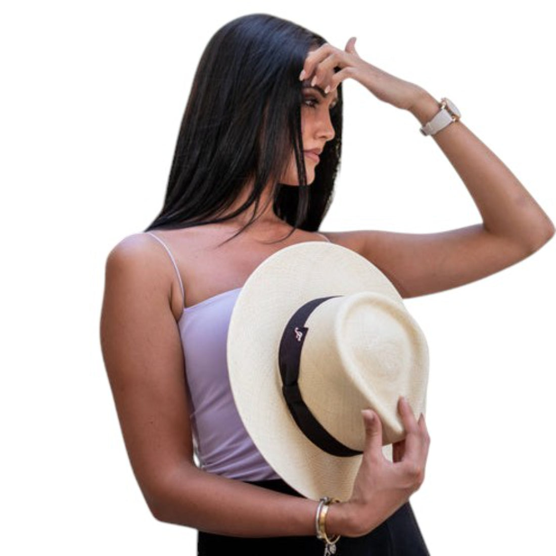 Flechet Panama Hat with UV Protection