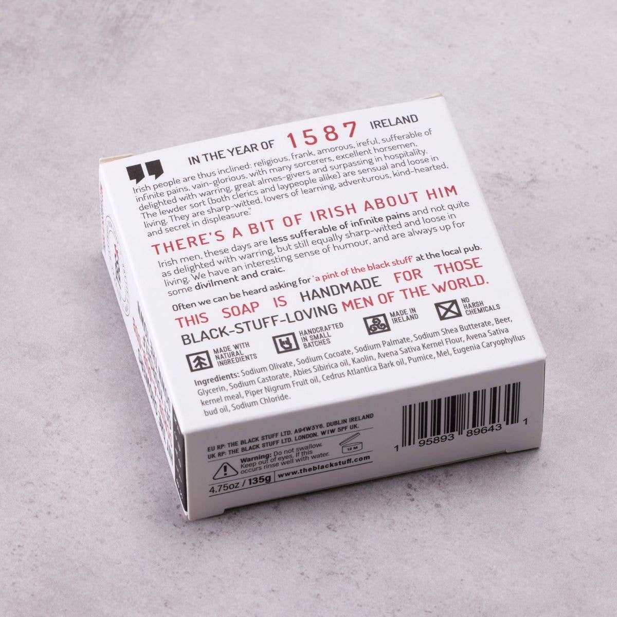 The Black Stuff Black Stout Soap