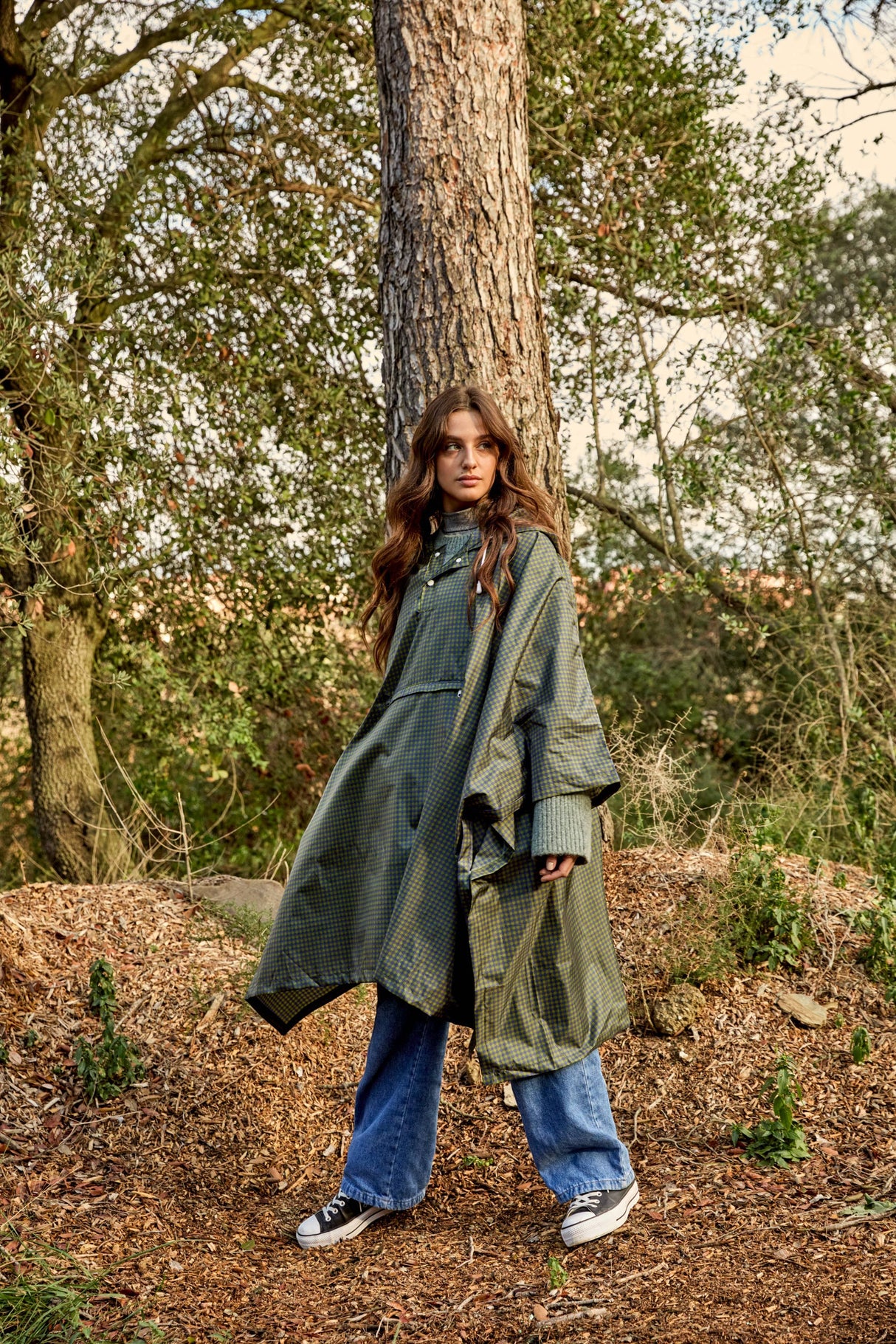 CLIMA C-Collection “Tartan” Foldable Waterproof Poncho