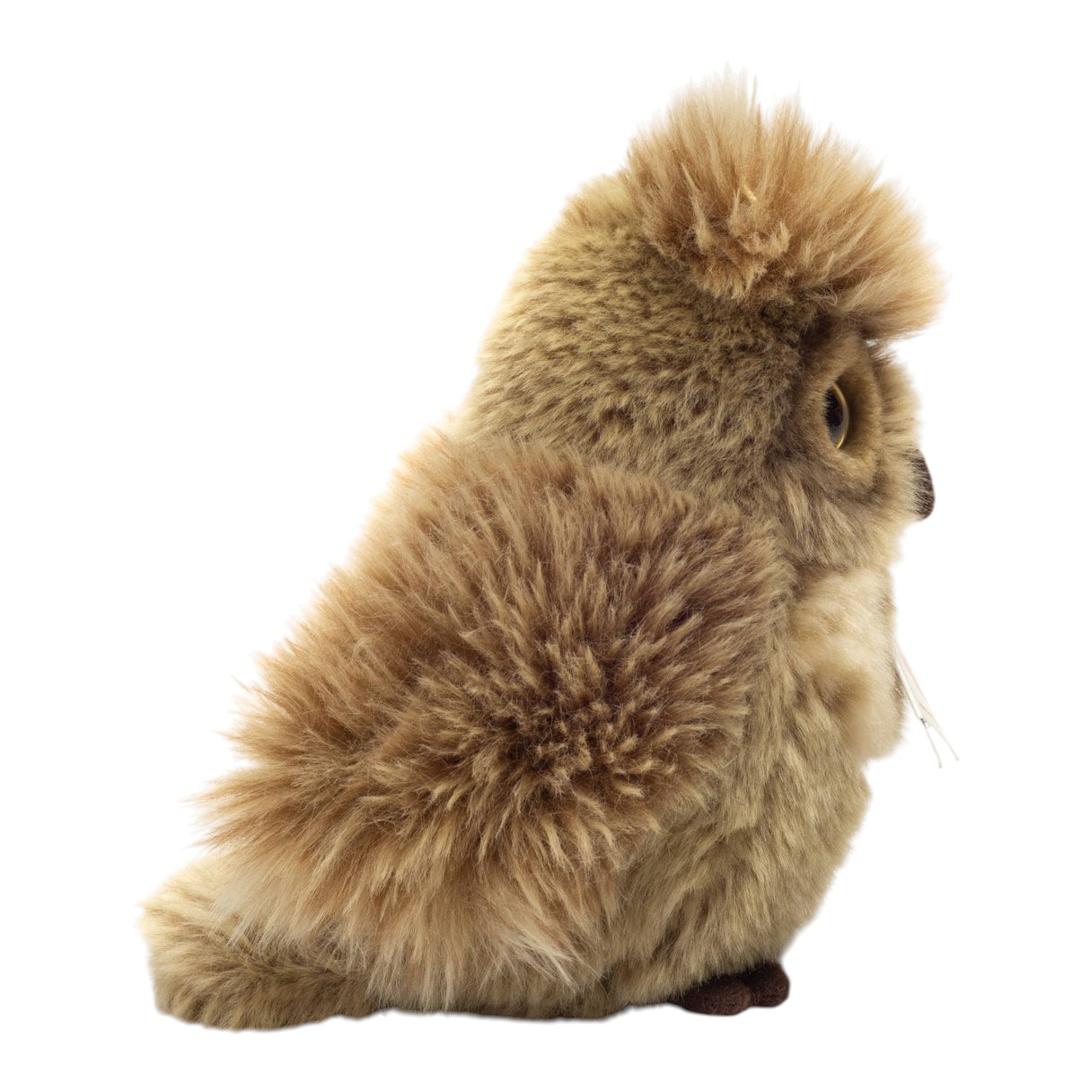 Teddy Hermann Owl Grey-Brown 17cm Plush Toy