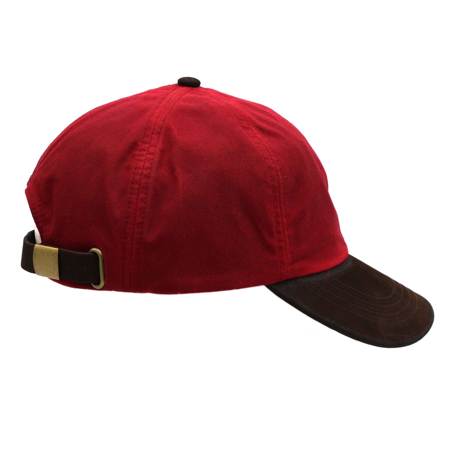 Heather Hats Hamilton Wax/Leather Baseball Cap