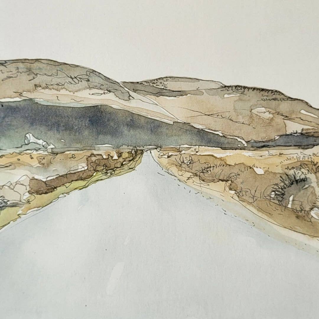 Alison McEvoy Road Home Greeting Card