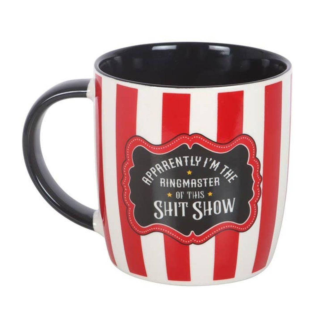 Something Different Circus Stripe Ringmaster Mug
