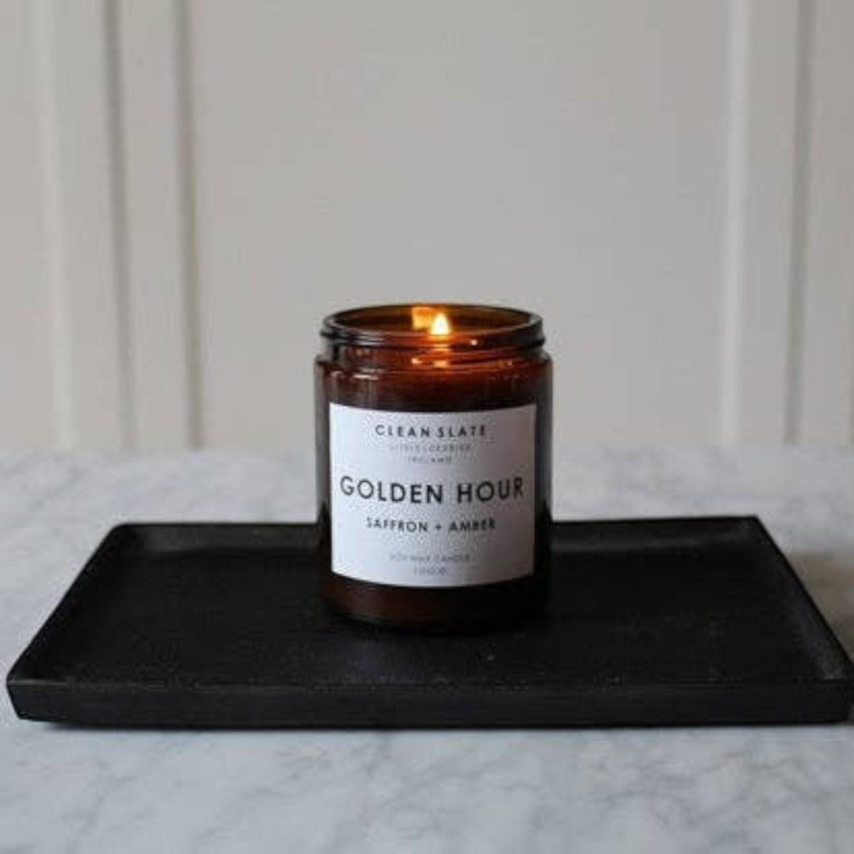 CLEAN SLATE Golden Hour Amber Candle