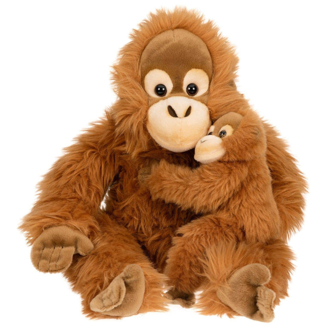 Uni Toys Orangutan With Baby Plush Toy
