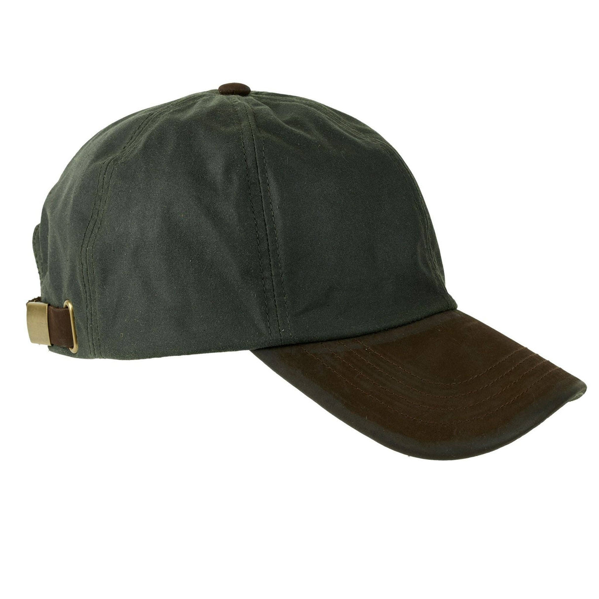 Heather Hats Hamilton Wax/Leather Baseball Cap