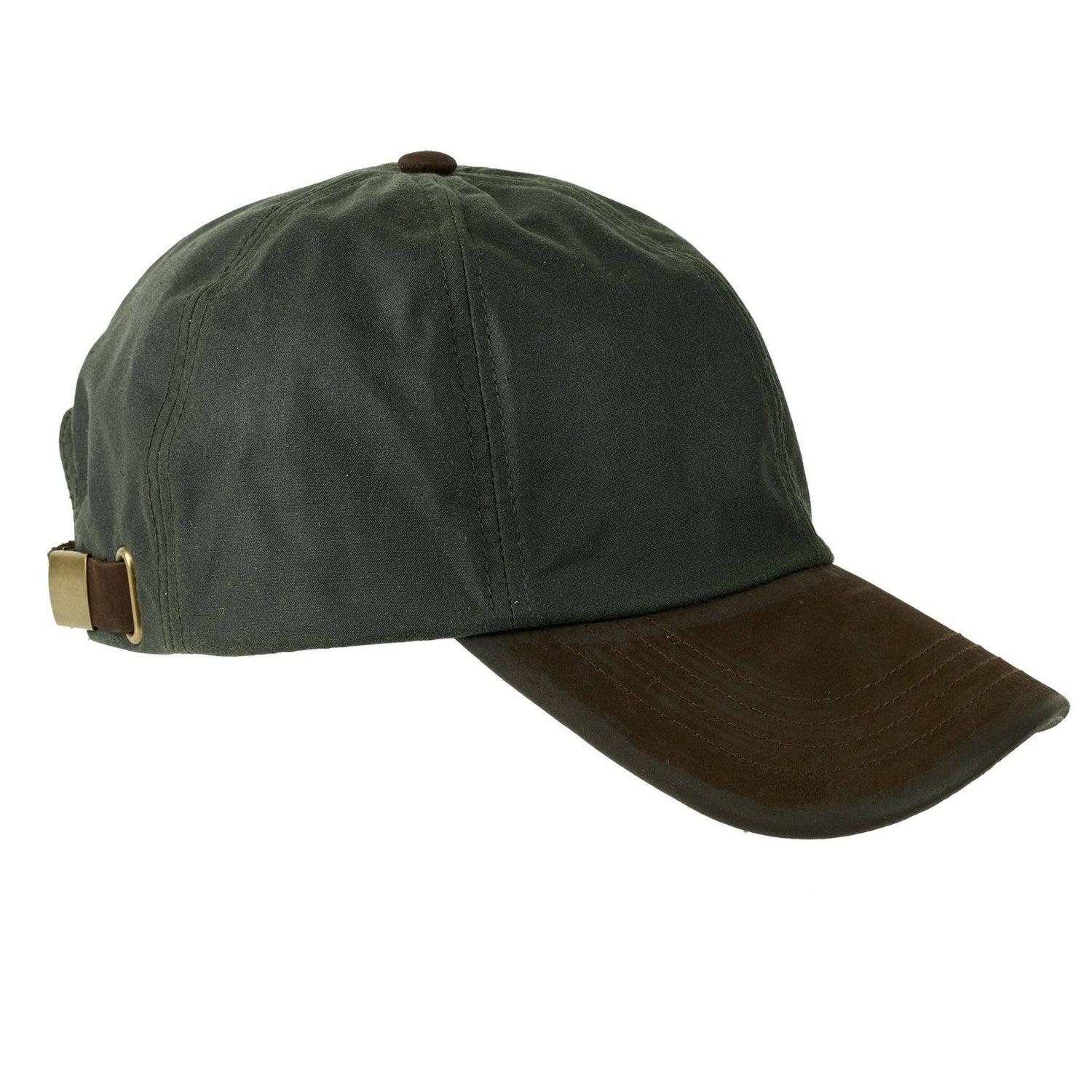 Heather Hats Hamilton Wax/Leather Baseball Cap