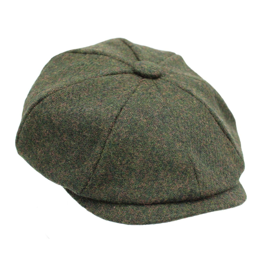 Heather Hats Archie Twill Tweed 8 Piece Cap