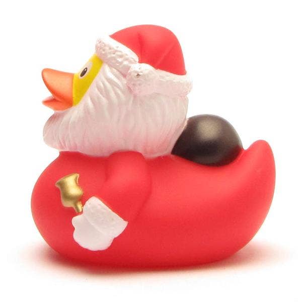 Duckshop Santa Claus with Bag Rubber Duck