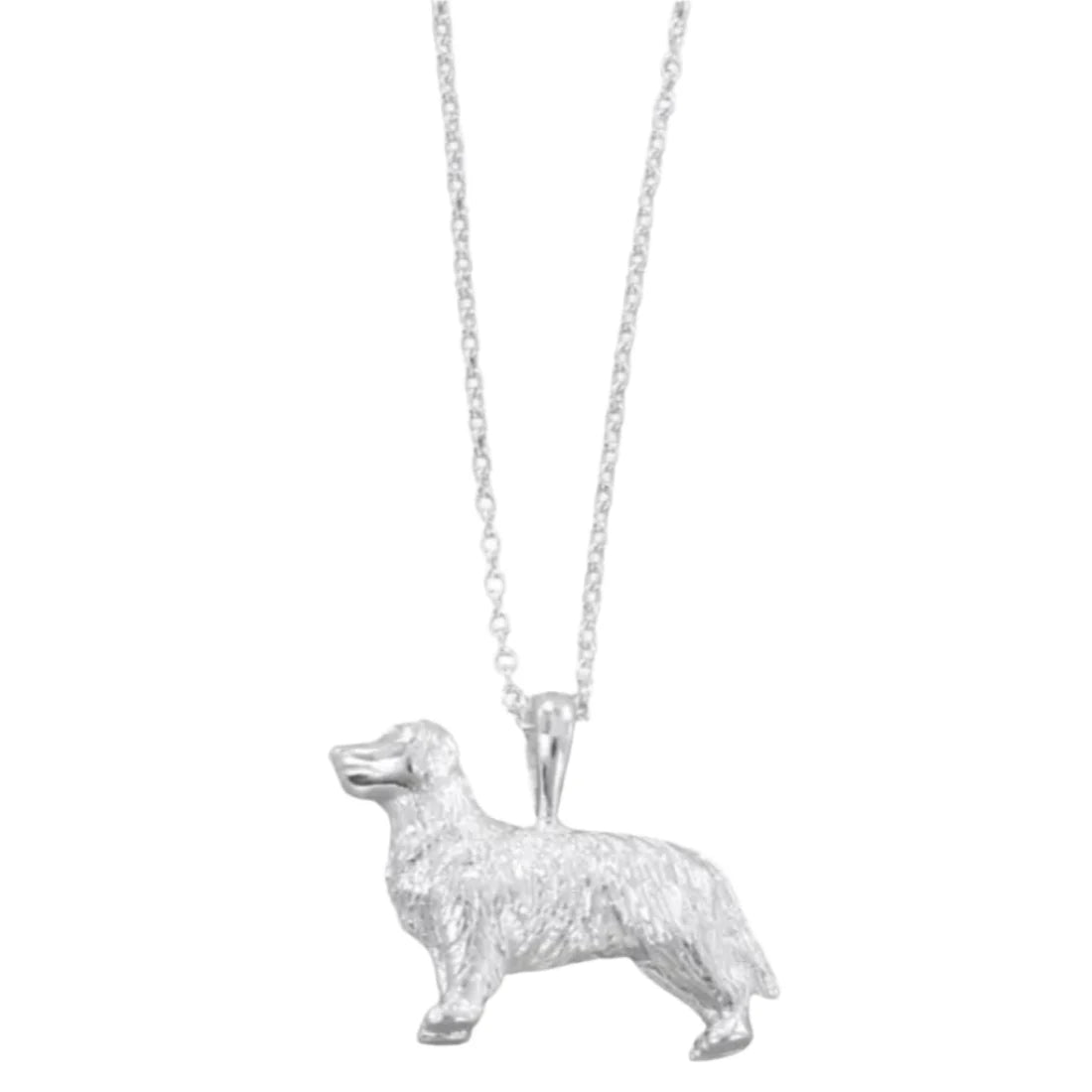 Reeves Silver Retriever Necklace