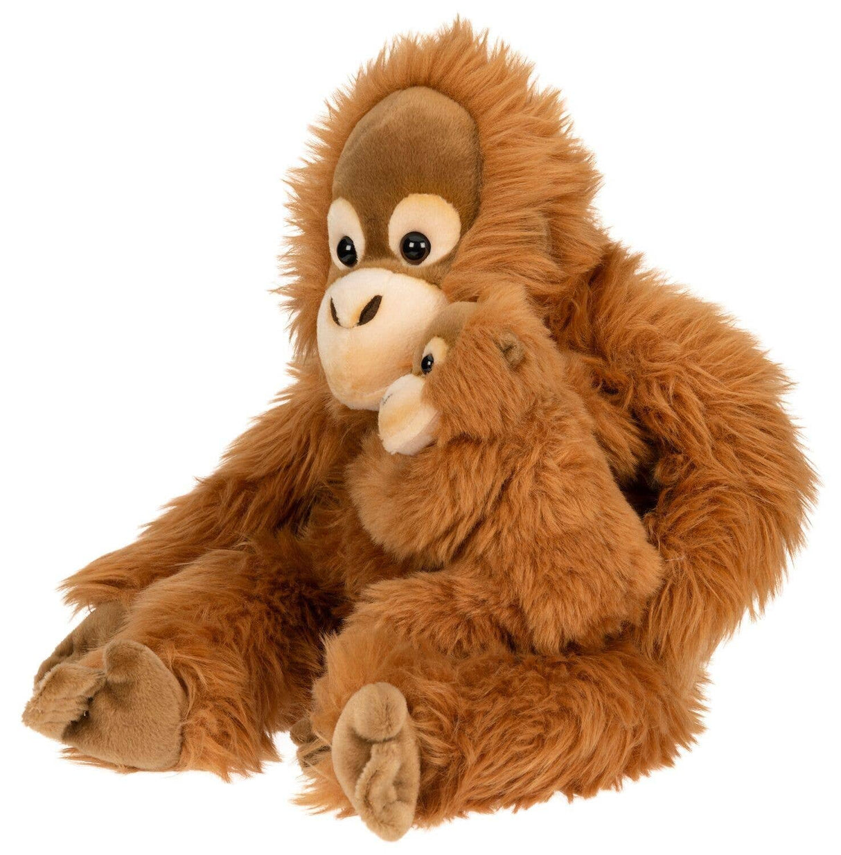 Uni Toys Orangutan With Baby Plush Toy