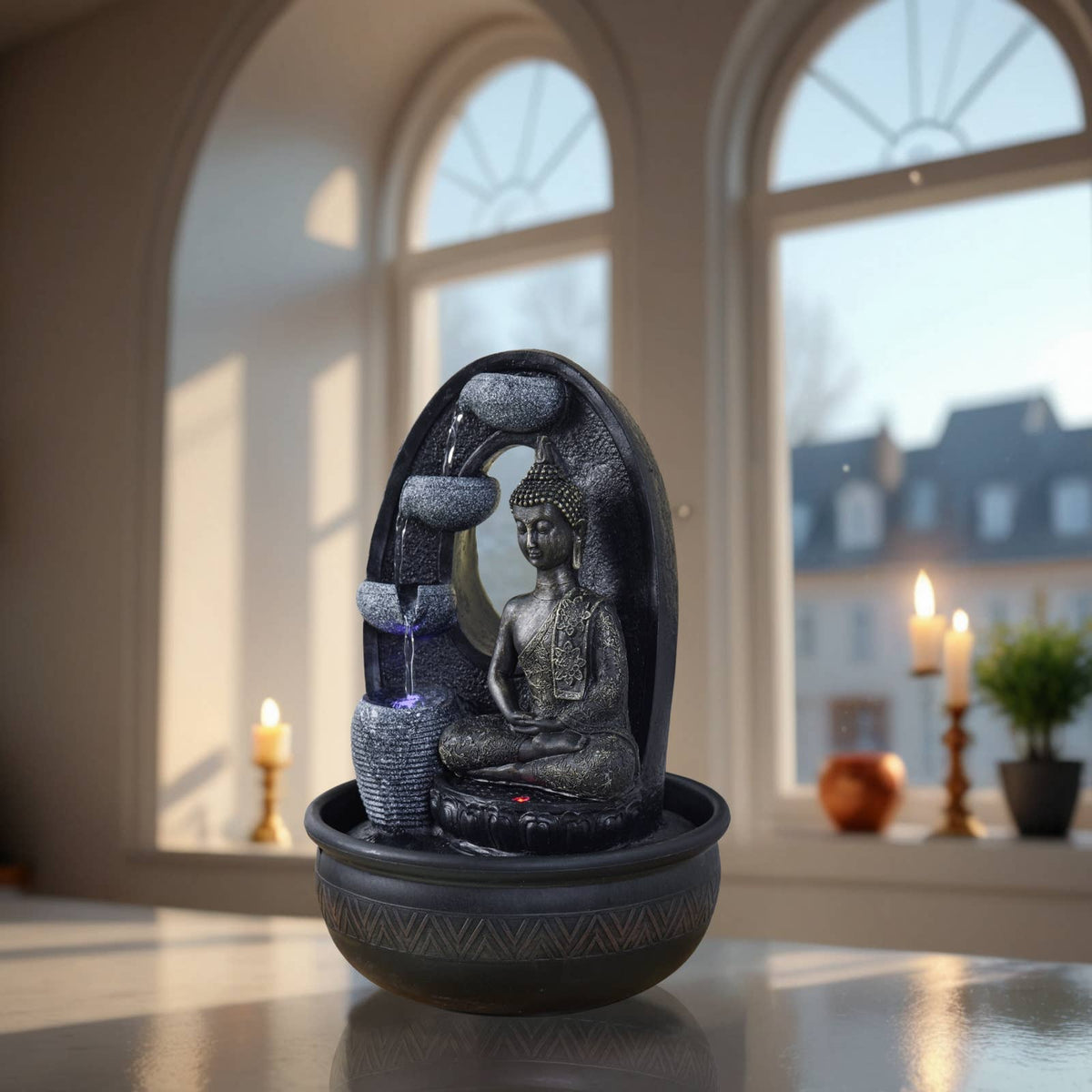 Zen Aroma Buddha Fountain Harmony
