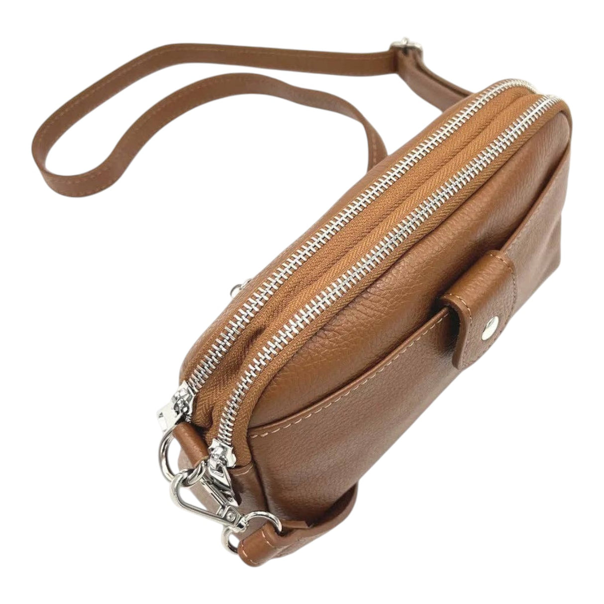 Suie Valentini Leather Shoulder Bag