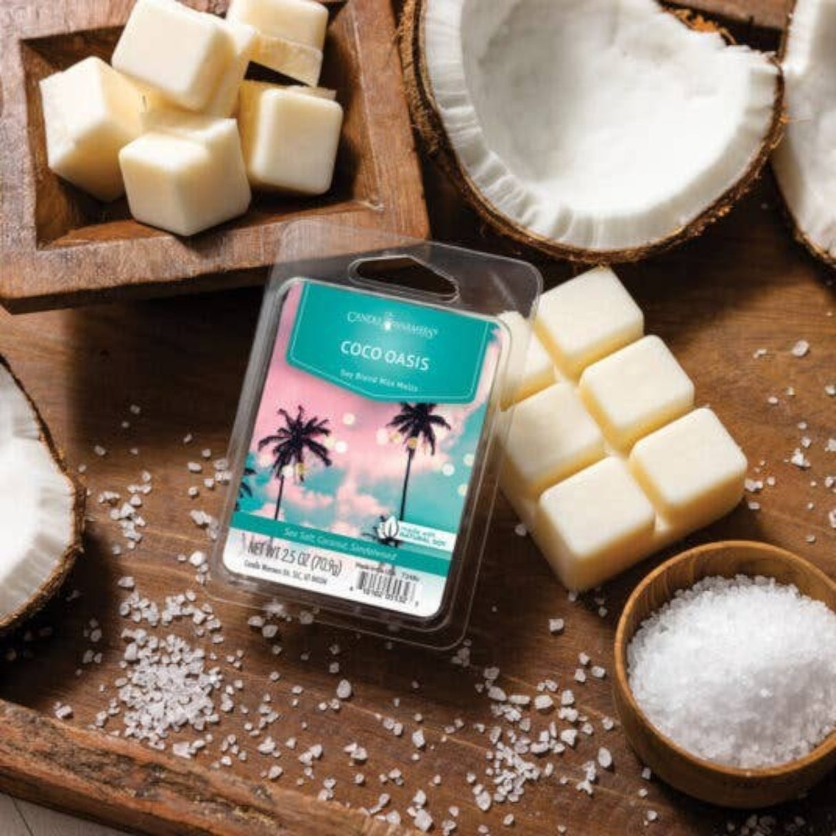 CANDLE WARMERS® Classic Coconut Oasis Scented Wax 70g