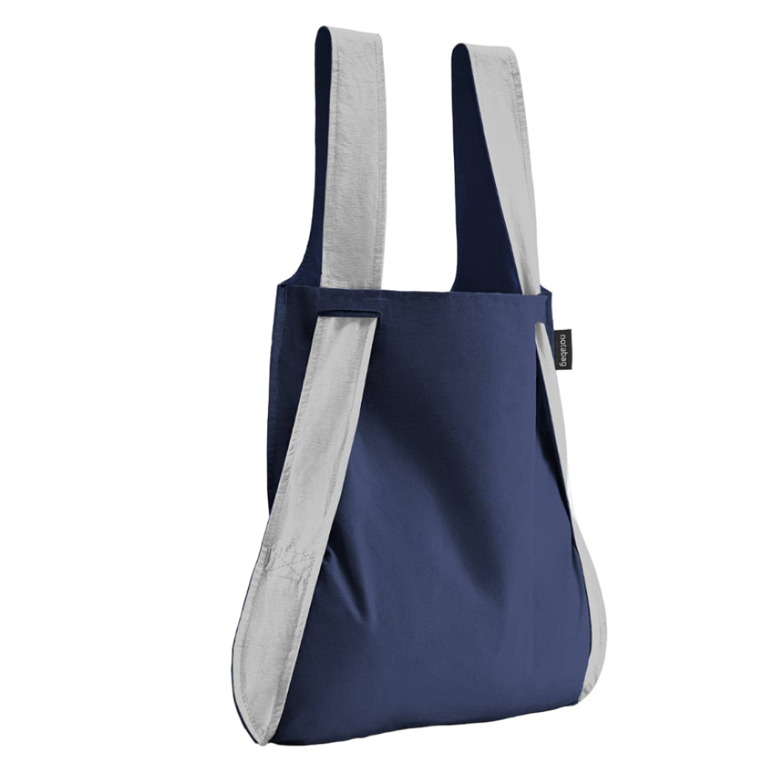 Notabag Convertible Bag and Backpack - Reflective Navy Blue
