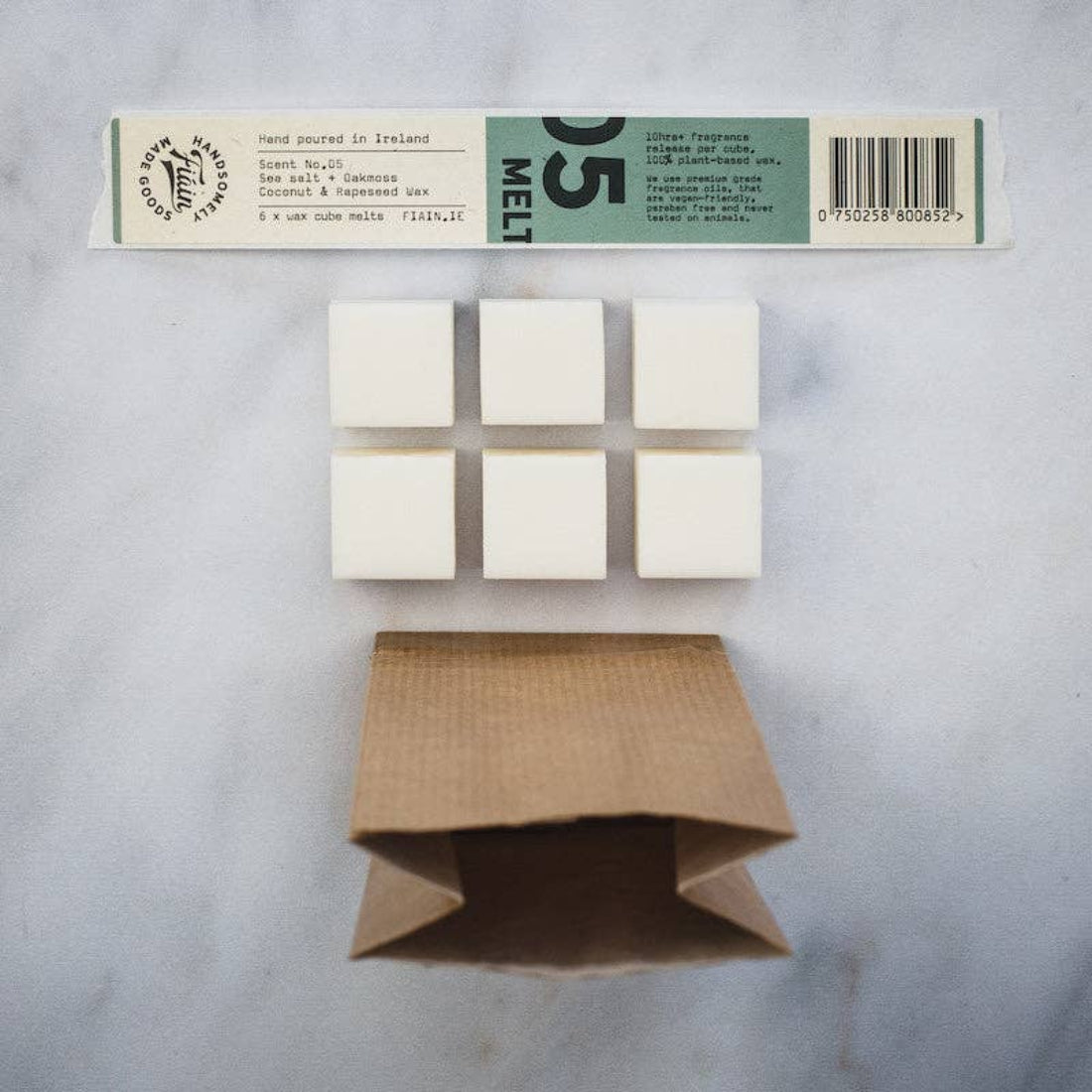 FAIN Wax Melts 05 | Sea Salt + Oakmoss