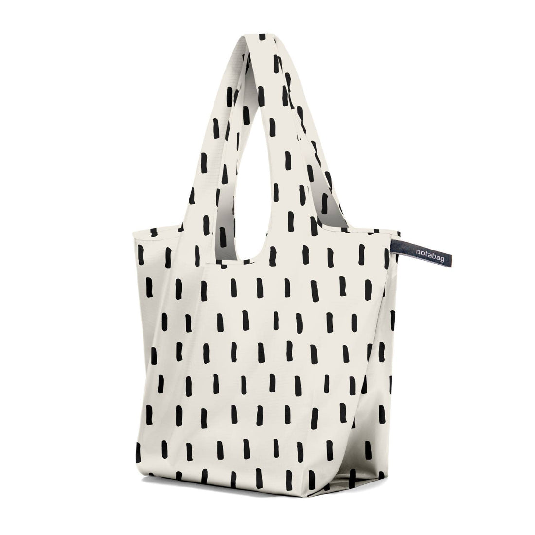 Notabag Foldable Tote - Black Brush