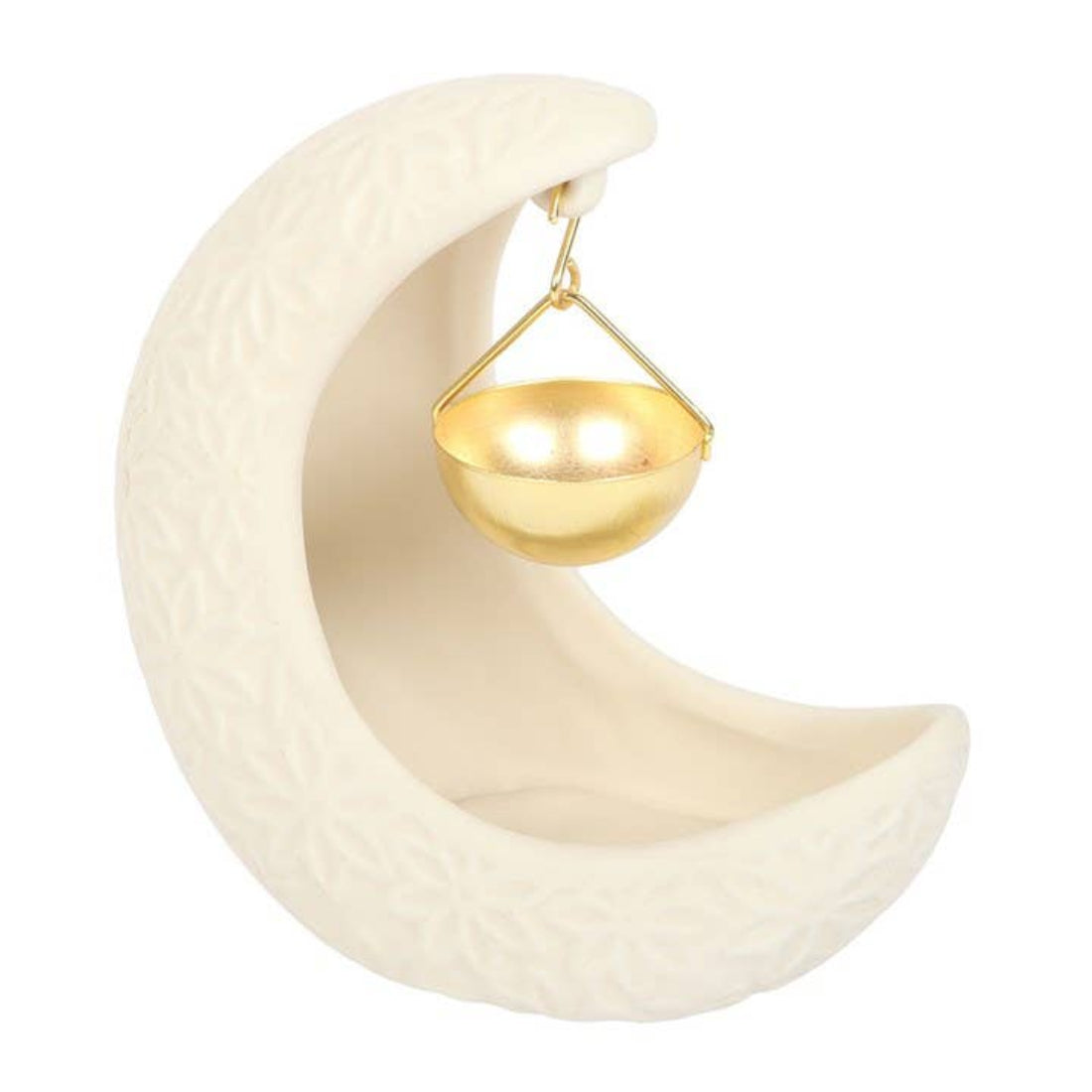 Something Different Wholesale - Crescent Moon Hanging Oil Burner