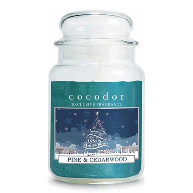 Cocodor Pine & Cedarwood Jar Candle
