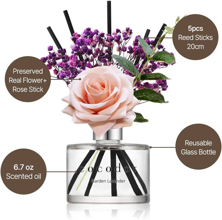 Cocodor Rose Diffuser 200ml Garden Lavender