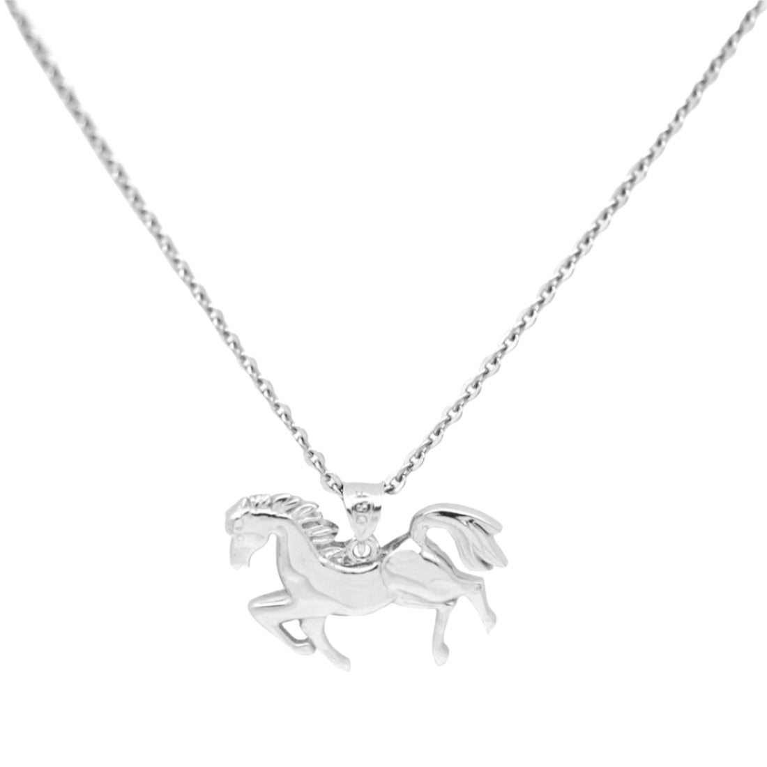 Talisman Silver Horse Necklace