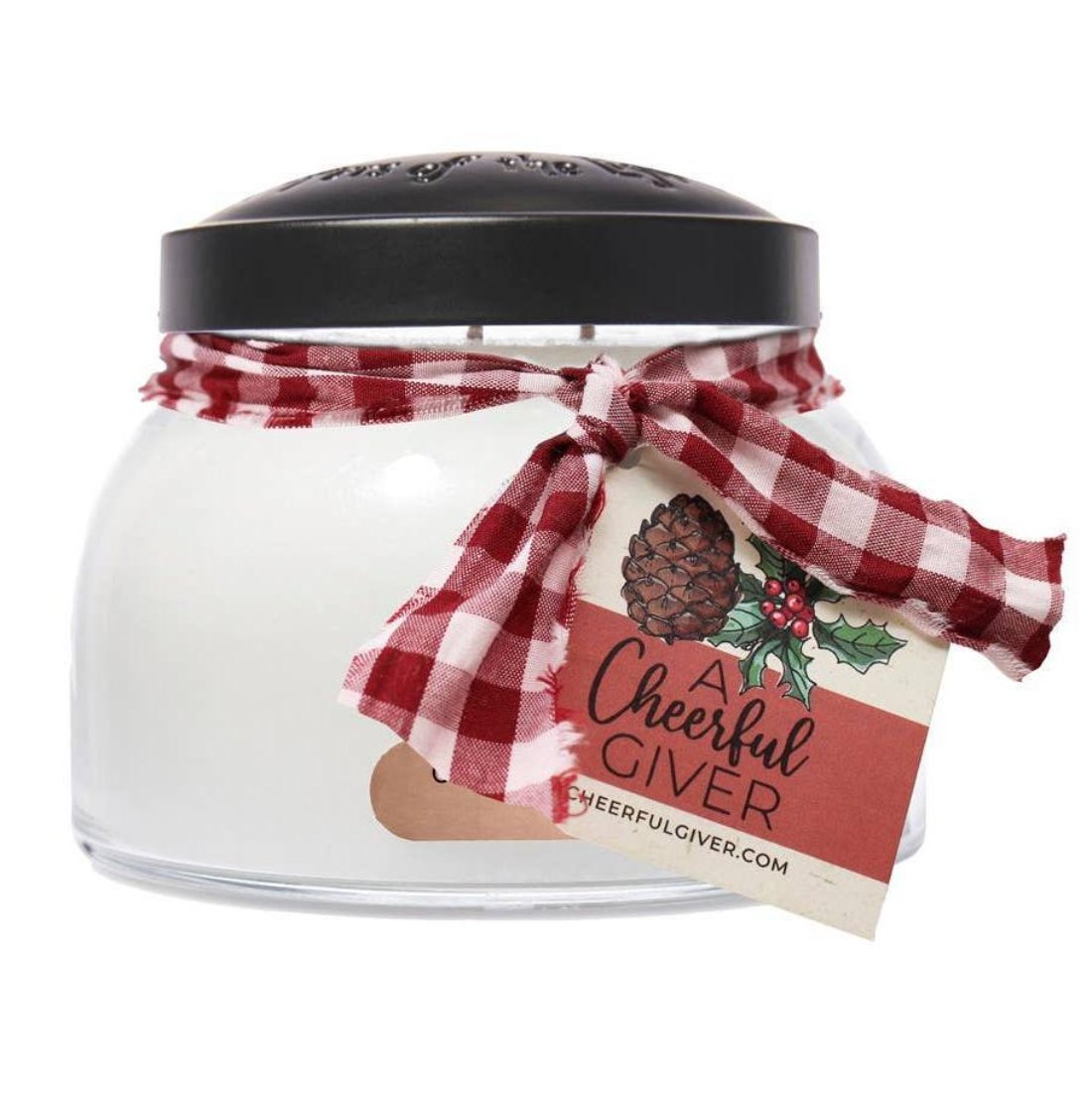 Cheerful Candle Candy Cane Candle