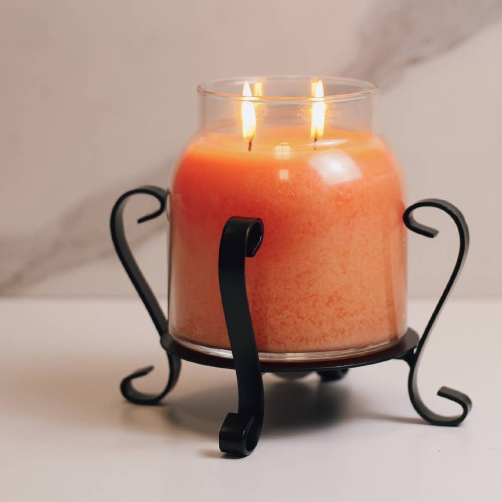 Cheerful Candle Jar Candle Holder