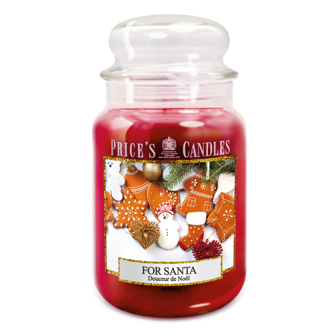 Prices Candles For Santa Jar Candle - Large