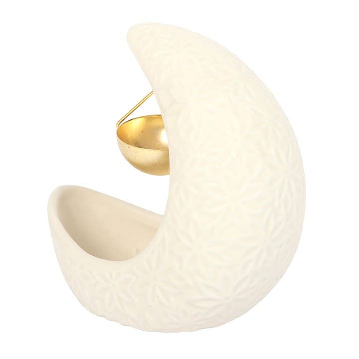 Something Different Wholesale - Crescent Moon Hanging Oil Burner