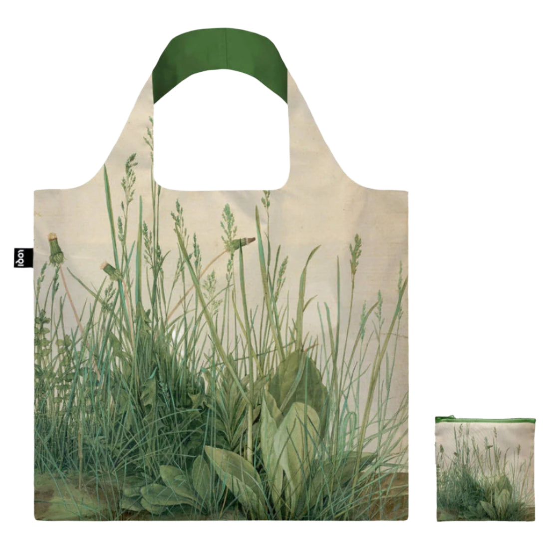 LOQI The Large Piece of Turf Recycled Bag
