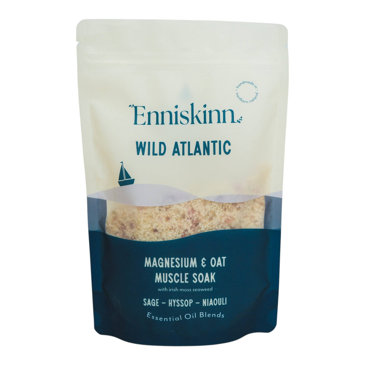 Enniskinn Wild Atlantic- Hyssop & Niaouli Salt & Magnesium Muscle Soak