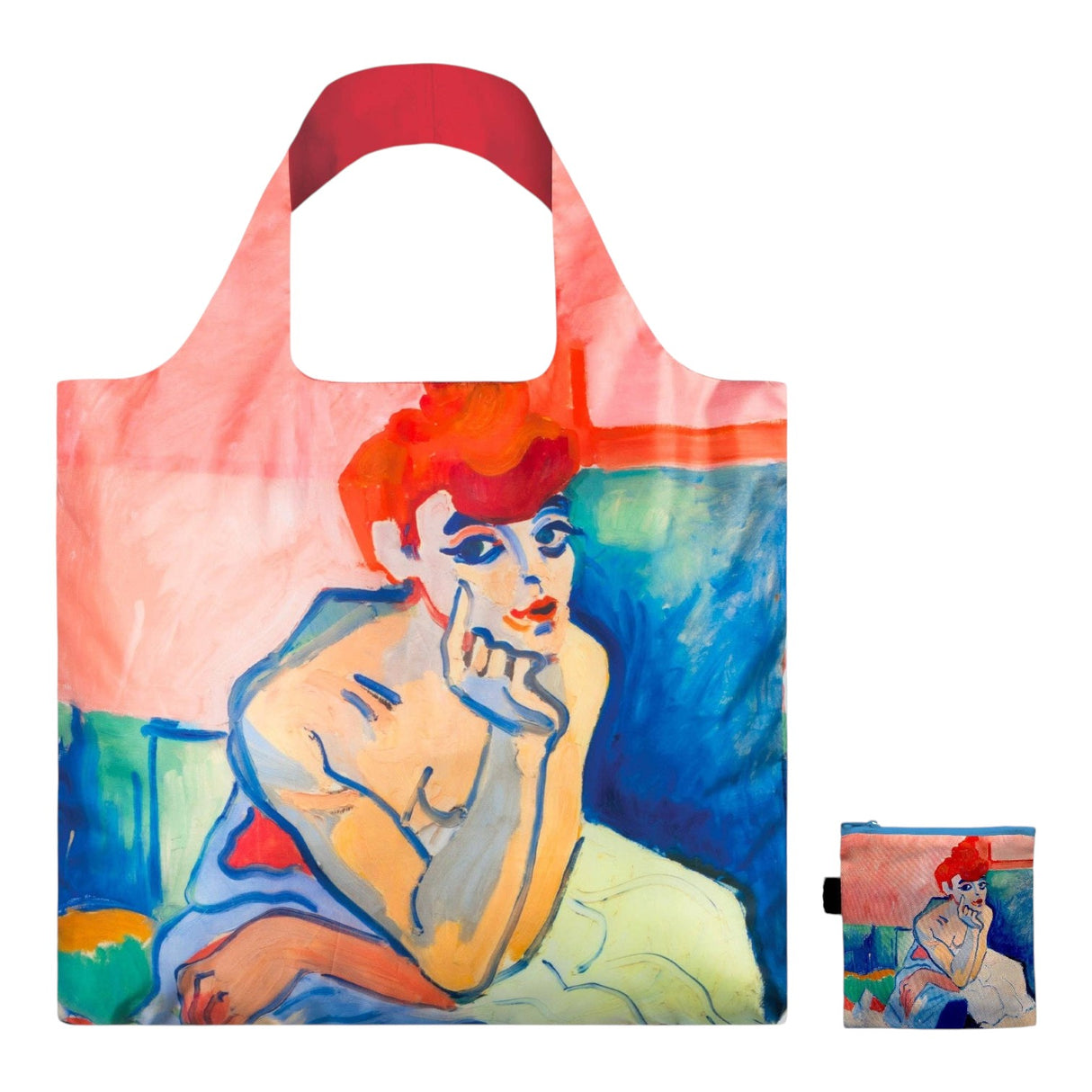 LOQI Woman in a Chemise Recycled Bag