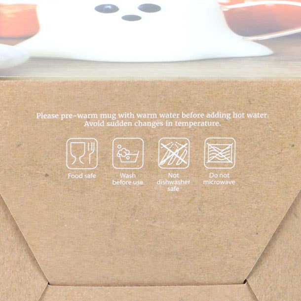 SD Ghost Shaped Glass Mug