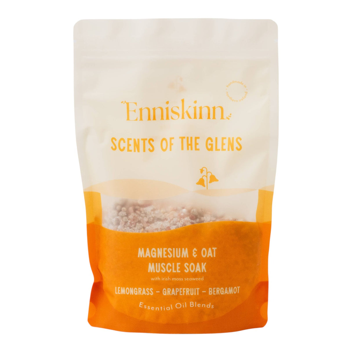 Enniskinn Scents of the Glens- Lemongrass Salt & Magnesium Muscle Soak