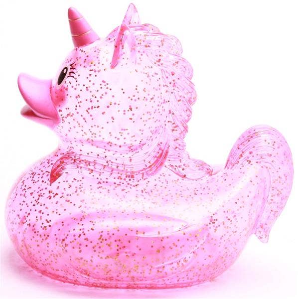 Duckshop Glitter Unicorn Rubber Duck