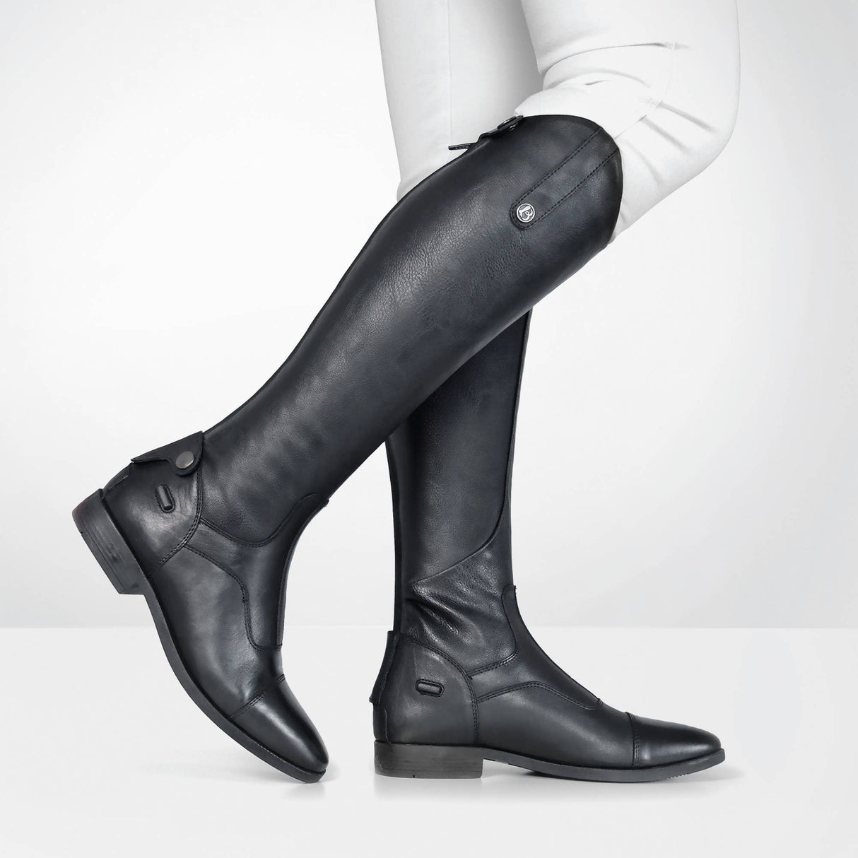 Casperia V2 Long Plain Front Riding Boots
