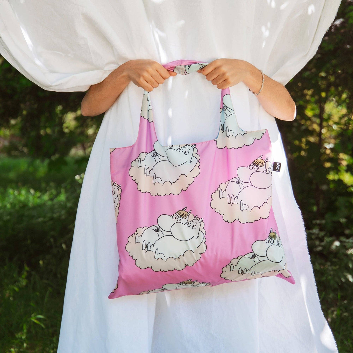 LOQI MOOMIN Cloud Recycled Bag