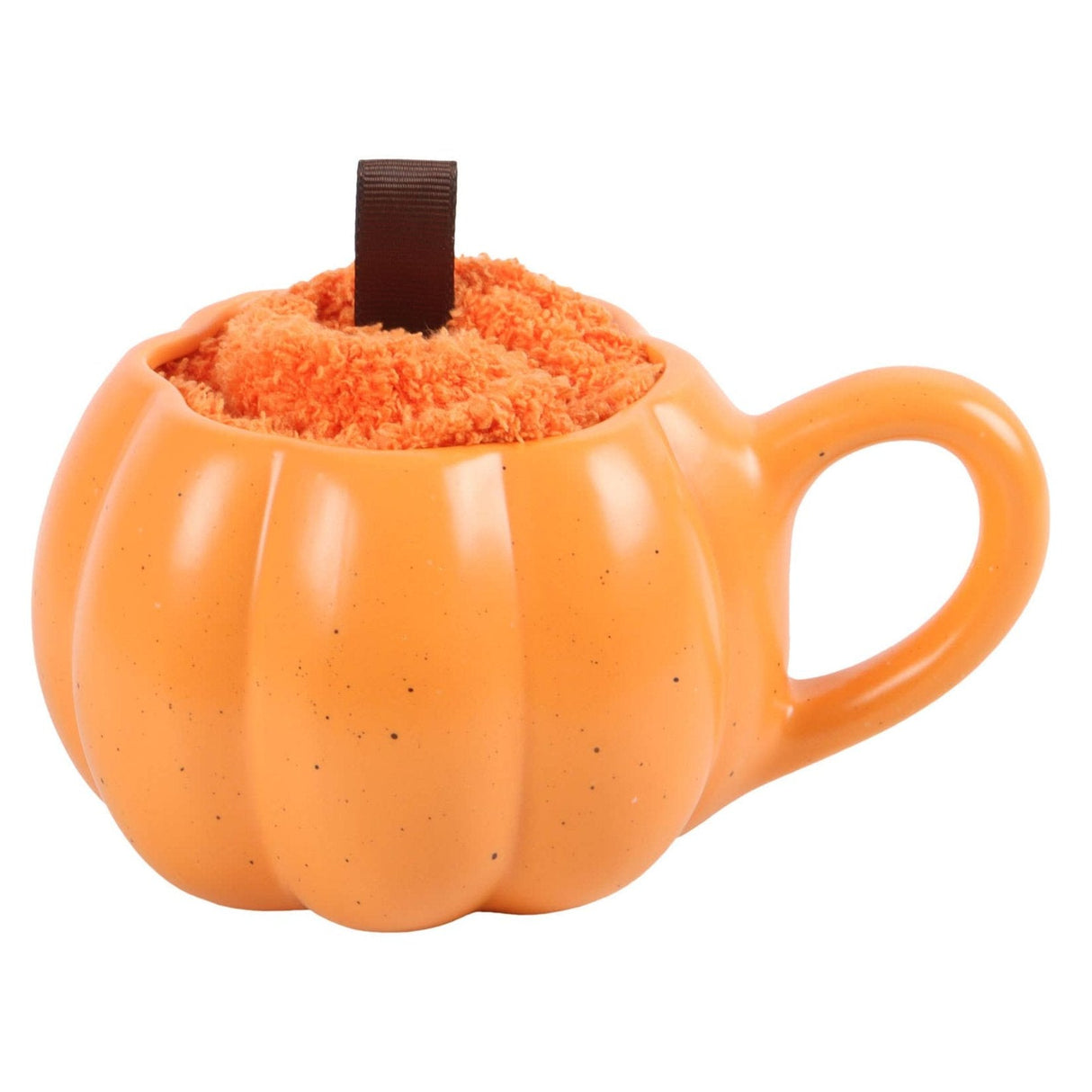 SD Pumpkin Shaped Mug and Socks Set