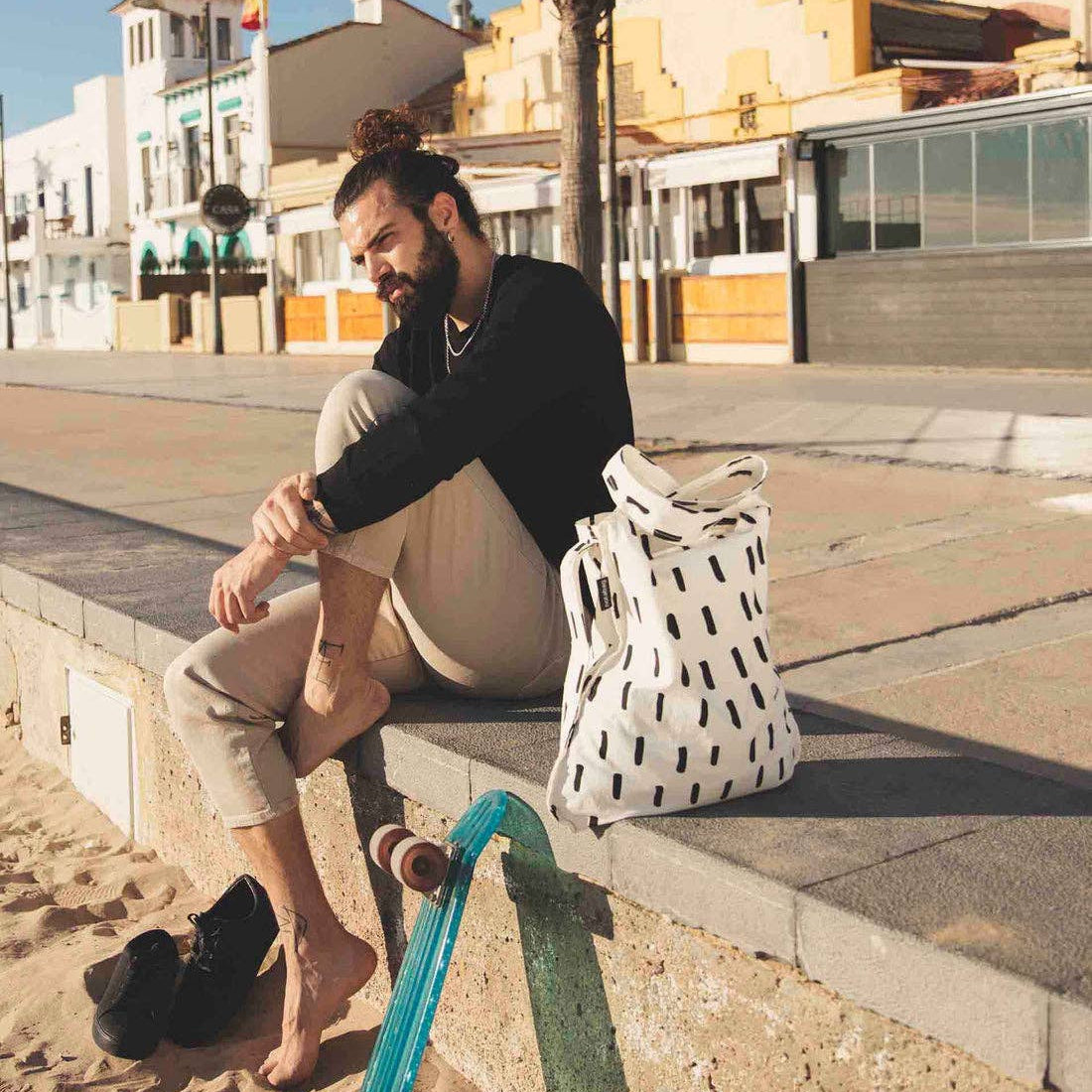 Notabag Convertible Bag and Backpack - Black Brush