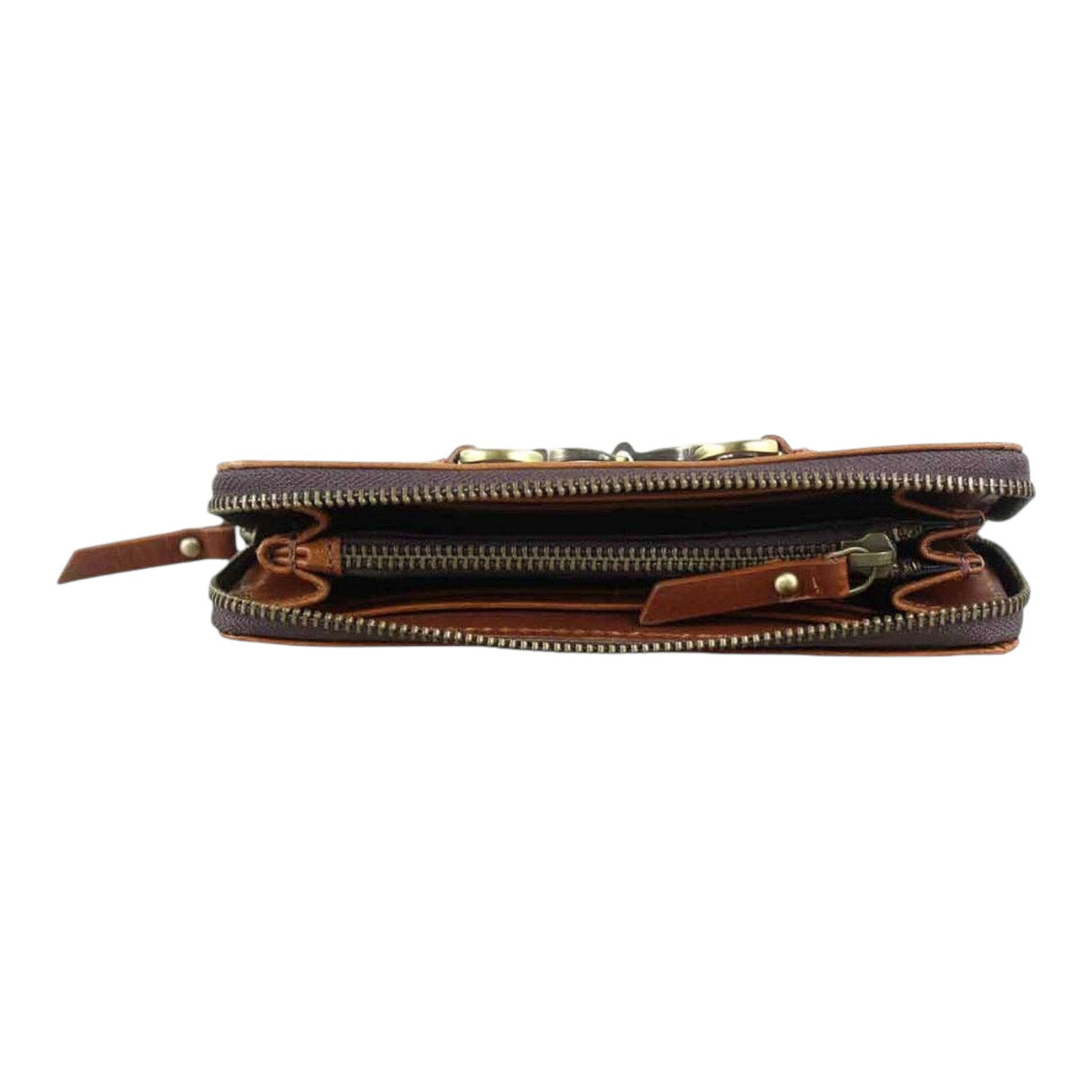 Grays 1922 Sally Snaffle Purse in Natural Leather