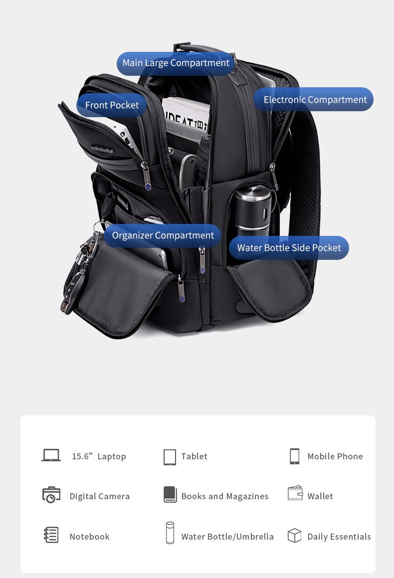 Marina Galanti Medium Backpack Black
