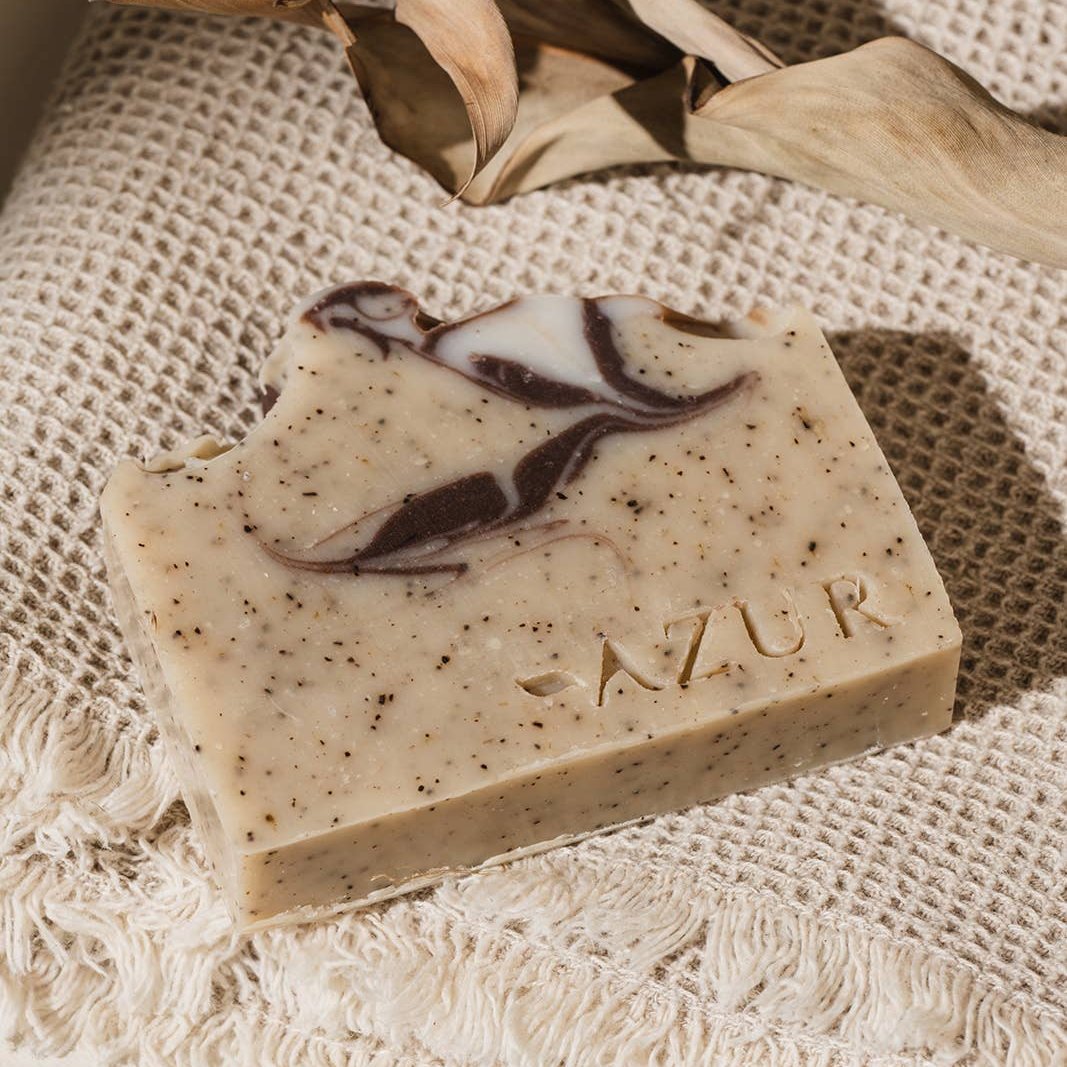 Azur Coffee Comfort Body Scrub Bar