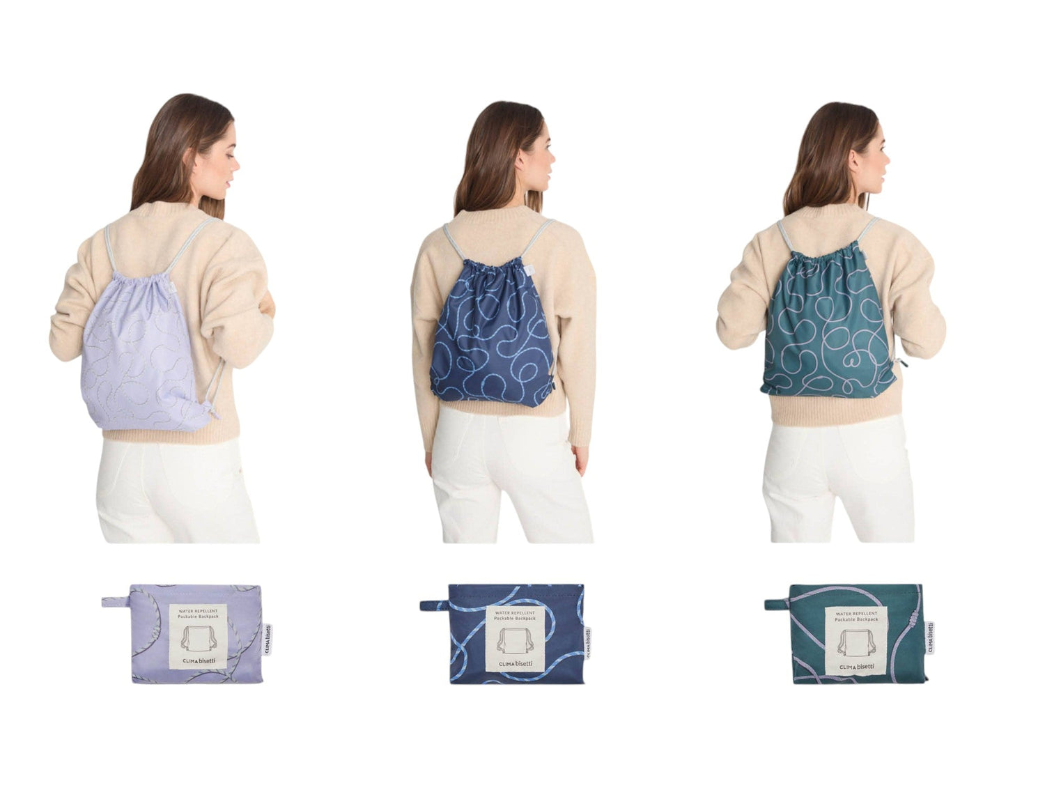 Clima "Cords" Self-Folding Backpack