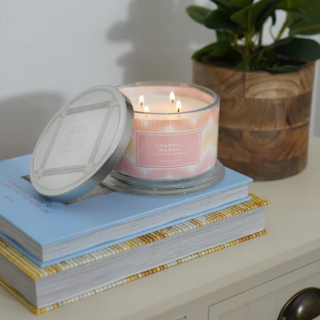 Homeworx Costal Sands 4 Wick Candle