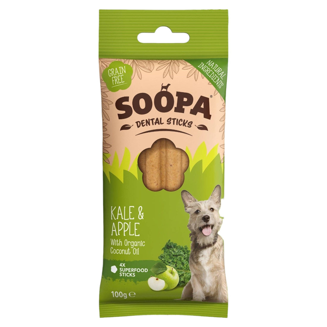 Kale & Apple Dog Dental Sticks