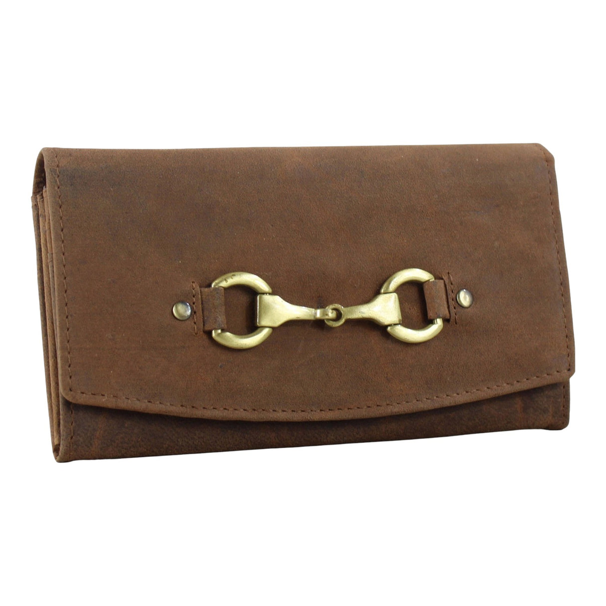 Grays 1922 Sadie Purse with Snaffle in Hunter Leather
