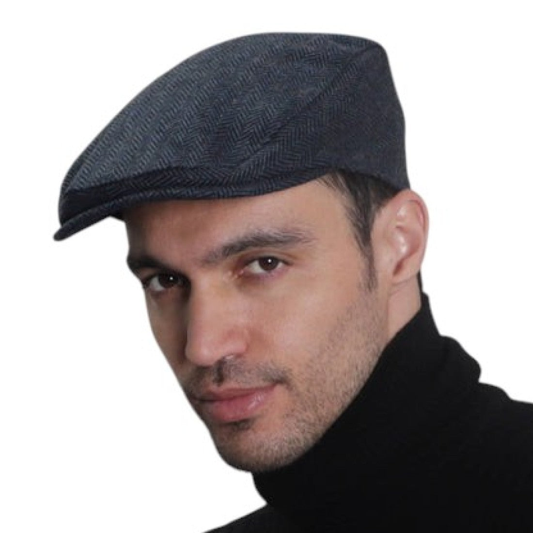 Boru Tweed Traditional Tweed Cap Blue