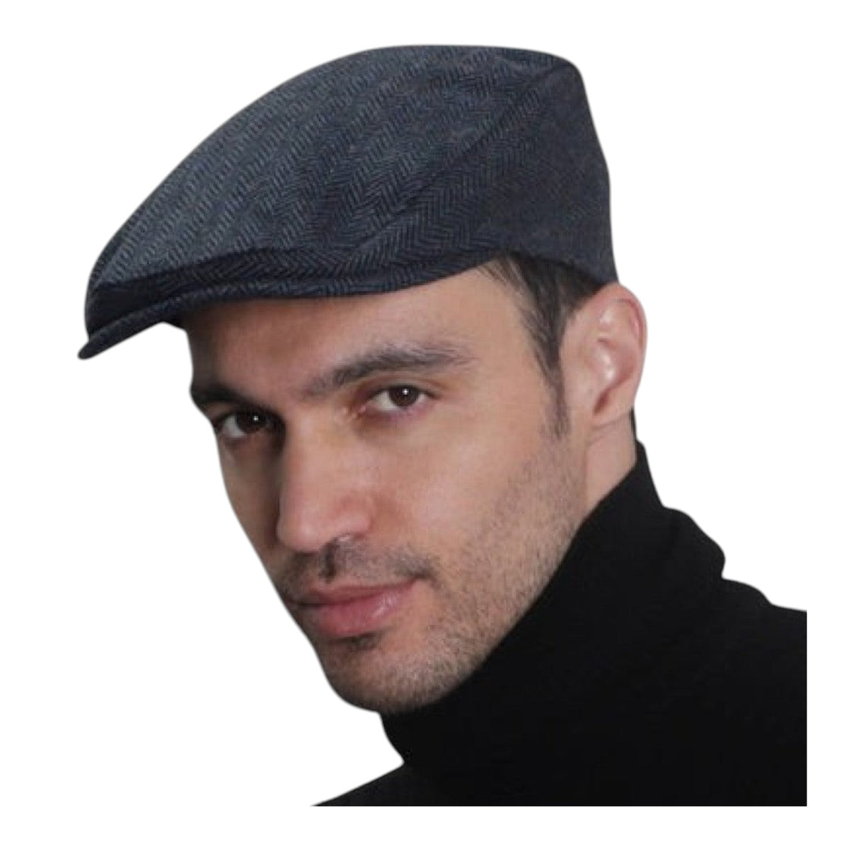Boru Tweed Traditional Tweed Cap Blue