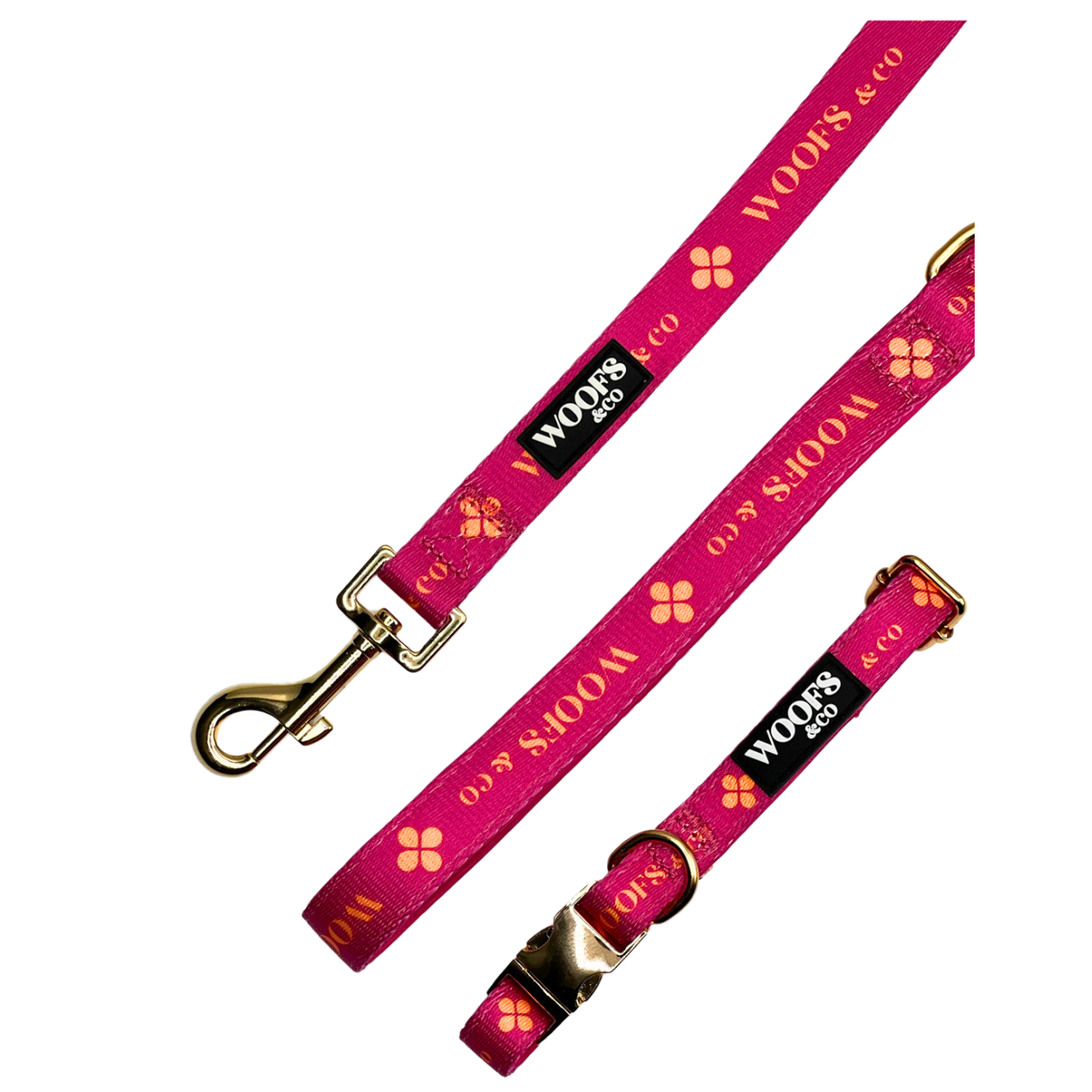 Collar Set - Clover Pink - Gold Edition