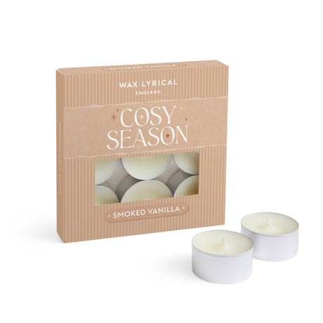 Wax Lyrical Cosy Season Smoked Vanilla Tealights